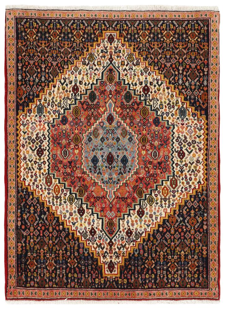  ペルシャ絨毯 センネ 99x76 99x76,  ペルシャ絨毯 手織り