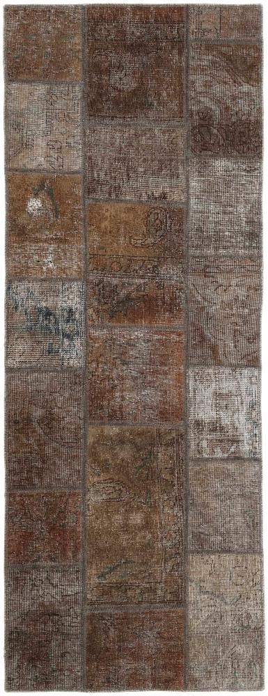 Persian Rug Patchwork 204x71 204x71, Persian Rug Knotted by hand