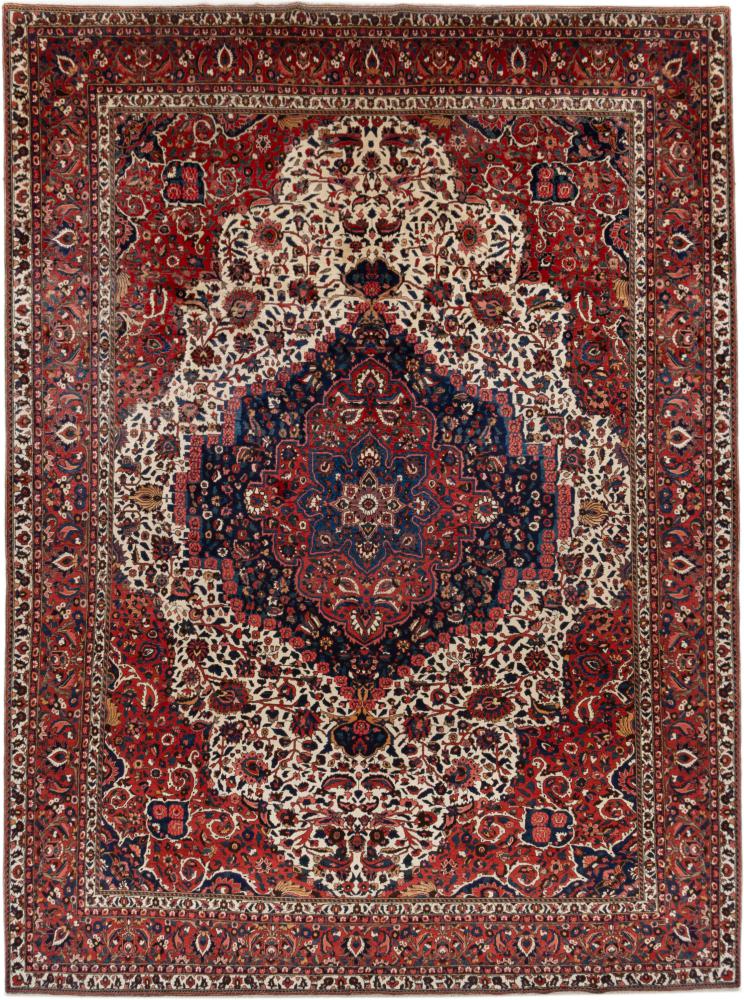 Persian Rug Bakhtiari 13'10"x10'4" 13'10"x10'4", Persian Rug Knotted by hand