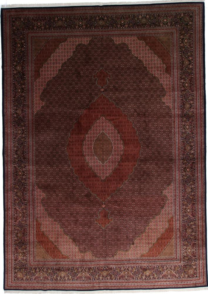 Persian Rug Tabriz 50Raj 16'4"x11'5" 16'4"x11'5", Persian Rug Knotted by hand