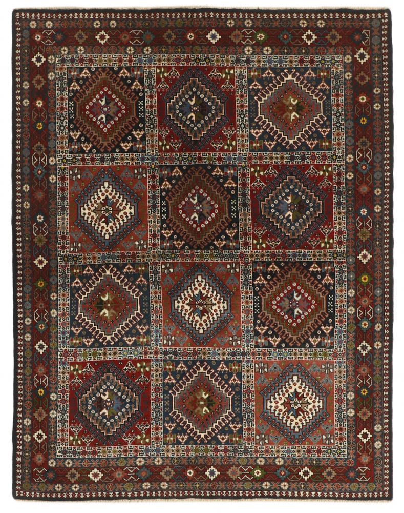 Persialainen matto Yalameh 193x151 193x151, Persialainen matto Solmittu käsin