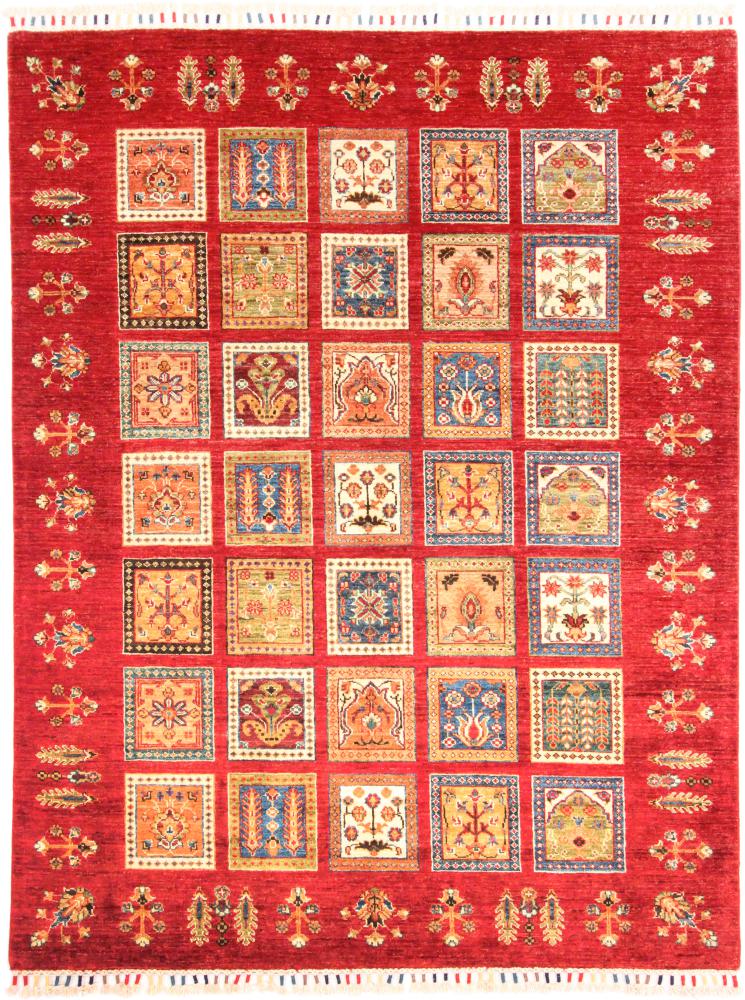 Afghan rug Arijana Bakhtiarii 205x158 205x158, Persian Rug Knotted by hand