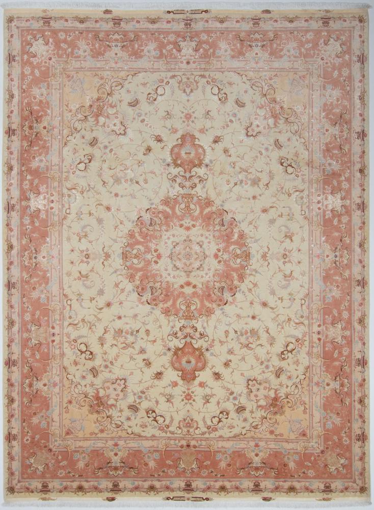 Perzisch tapijt Tabriz 50Raj 13'2"x10'0" 13'2"x10'0", Perzisch tapijt Handgeknoopte