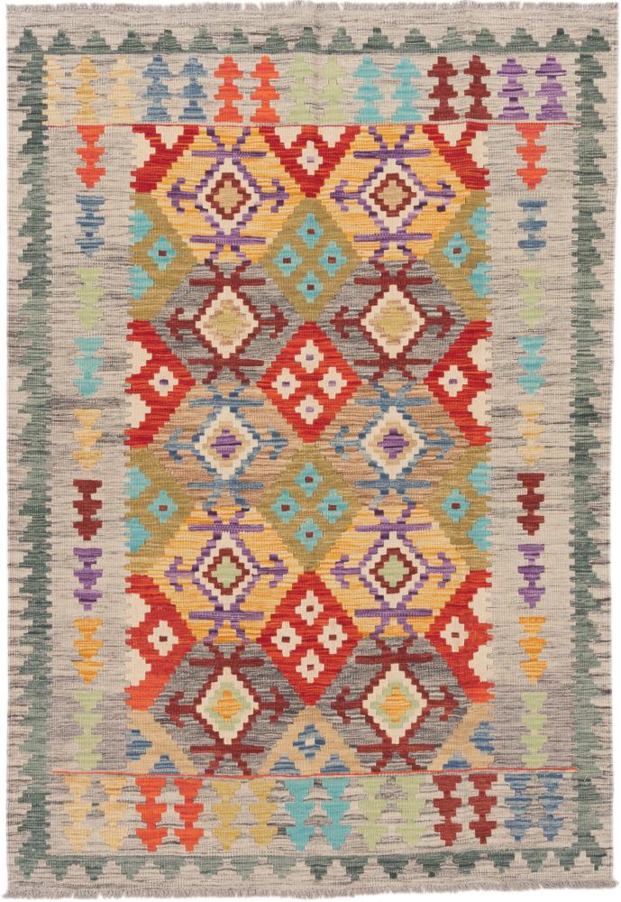 Afghansk teppe Kelim Afghan 180x125 180x125, Persisk teppe Handwoven 