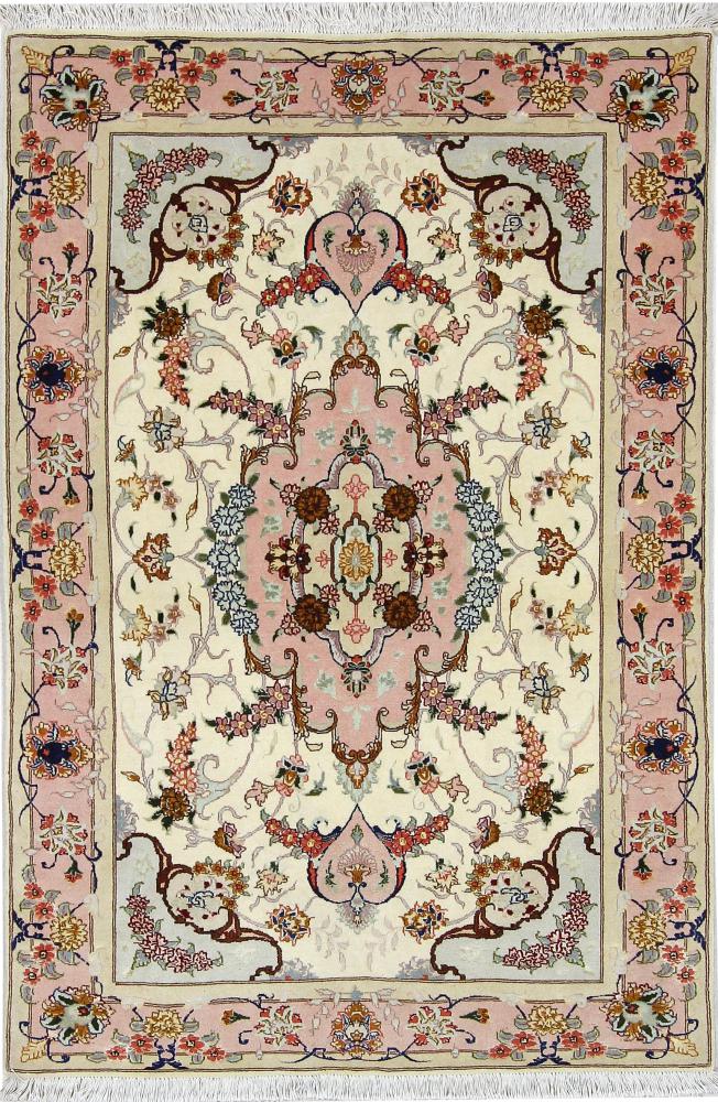 Persian Rug Tabriz 50Raj 148x103 148x103, Persian Rug Knotted by hand
