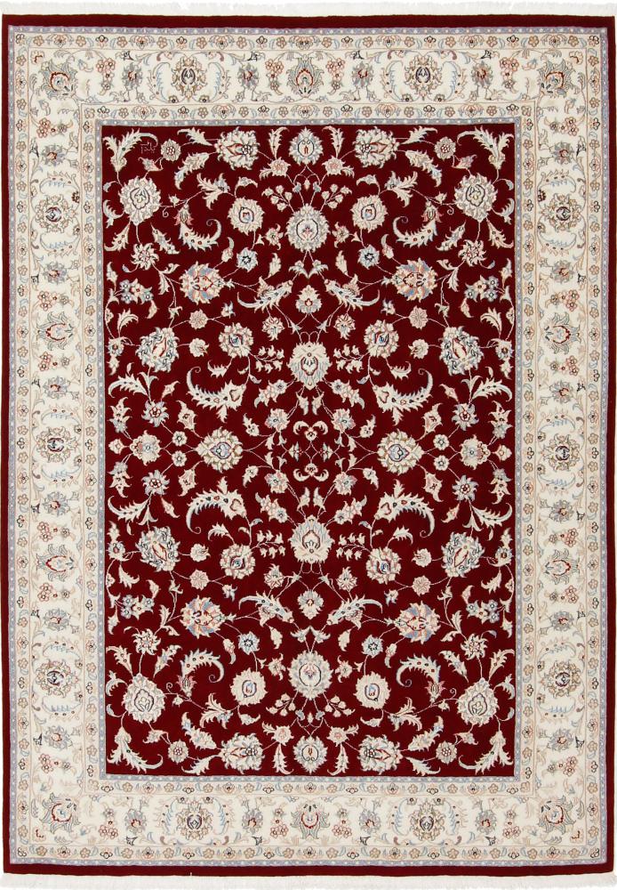 Persian Rug Tabriz Designer 6'9"x4'11" 6'9"x4'11", Persian Rug Knotted by hand