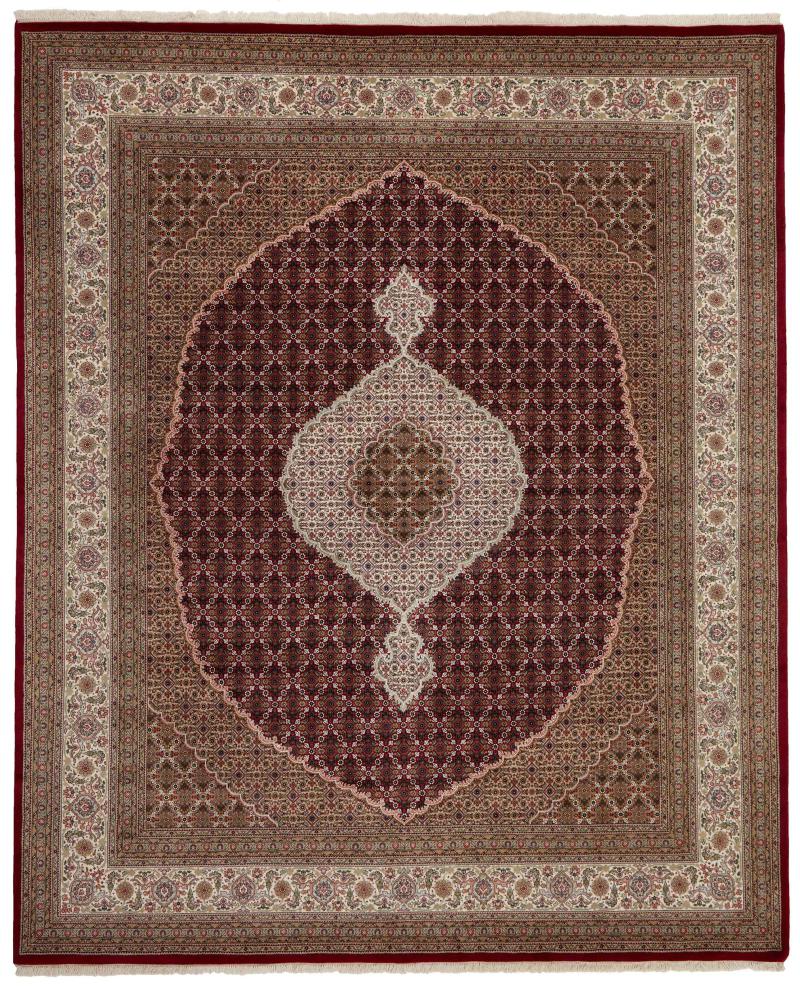 Indiaas tapijt Indo Tabriz Royal 10'0"x8'3" 10'0"x8'3", Perzisch tapijt Handgeknoopte