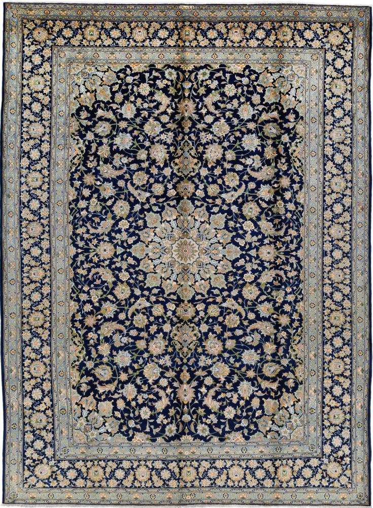 Περσικό χαλί Keshan 417x311 417x311, Περσικό χαλί Οι κόμποι έγιναν με το χέρι