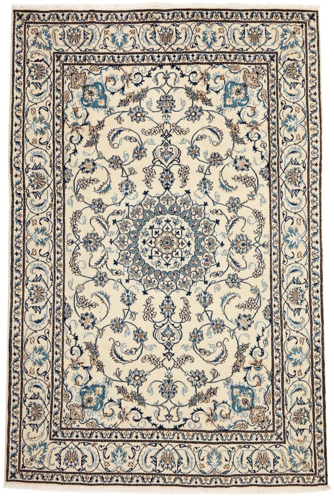  ペルシャ絨毯 ナイン Kaschmar 9'6"x6'4" 9'6"x6'4",  ペルシャ絨毯 手織り