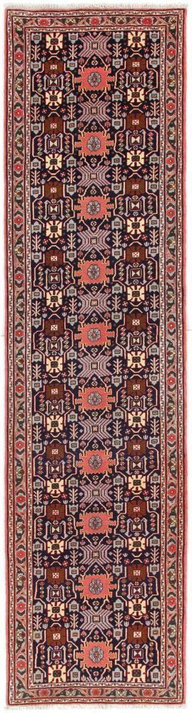 Persian Rug Senneh 10'1"x2'5" 10'1"x2'5", Persian Rug Knotted by hand