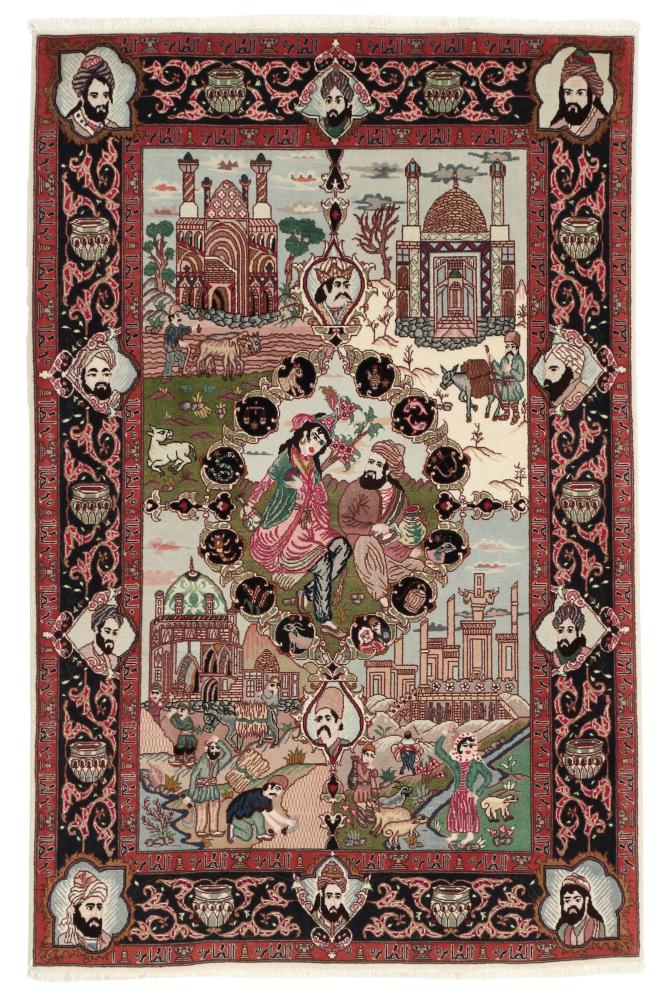 Perzisch tapijt Tabriz 50Raj 159x104 159x104, Perzisch tapijt Handgeknoopte