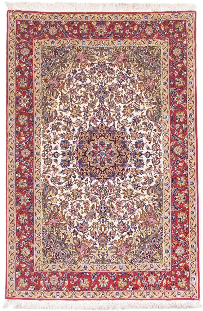 Perzsa szőnyeg Iszfahán 5'4"x3'7" 5'4"x3'7", Perzsa szőnyeg Kézzel csomózva