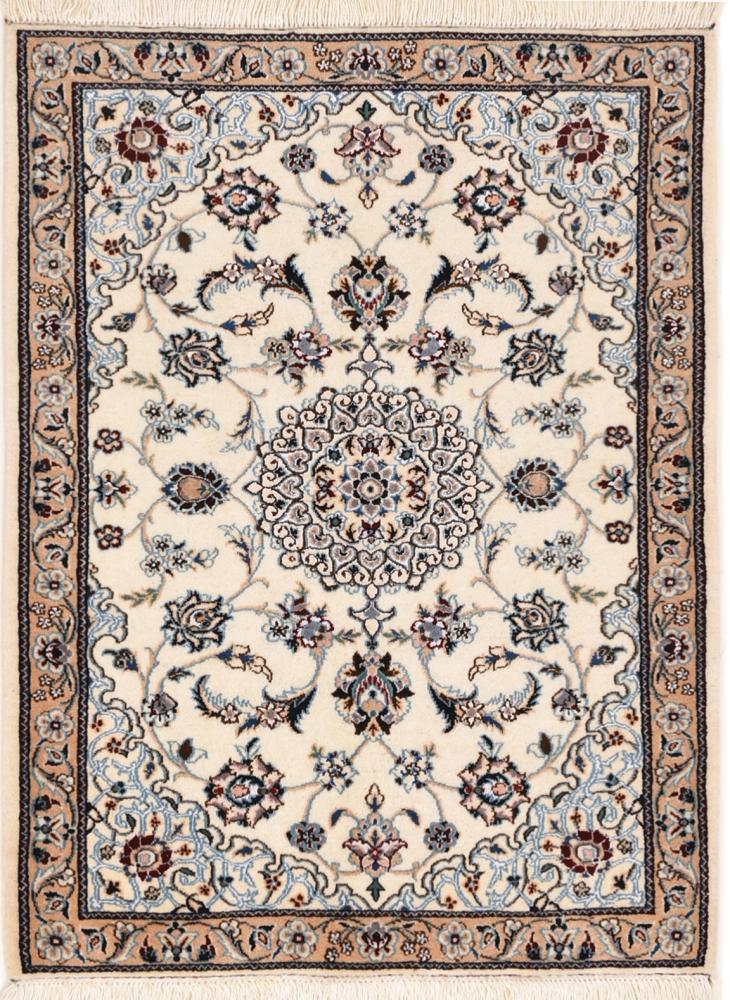 Tapis persan Naïn 6La 86x67 86x67, Tapis persan Noué à la main