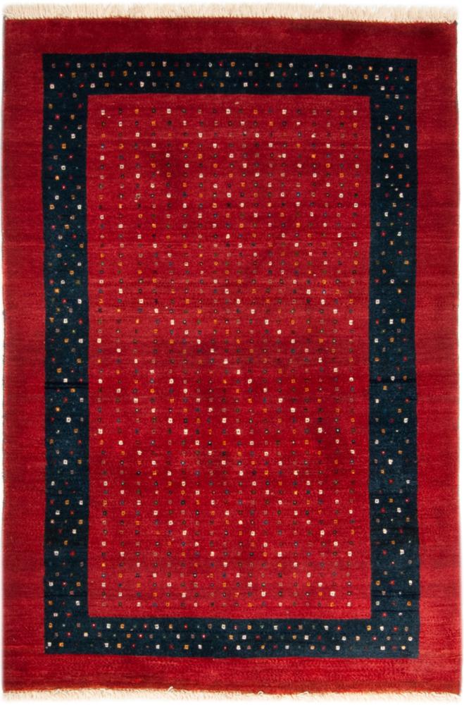 Tapis persan Persan Gabbeh Loribaft 156x102 156x102, Tapis persan Noué à la main