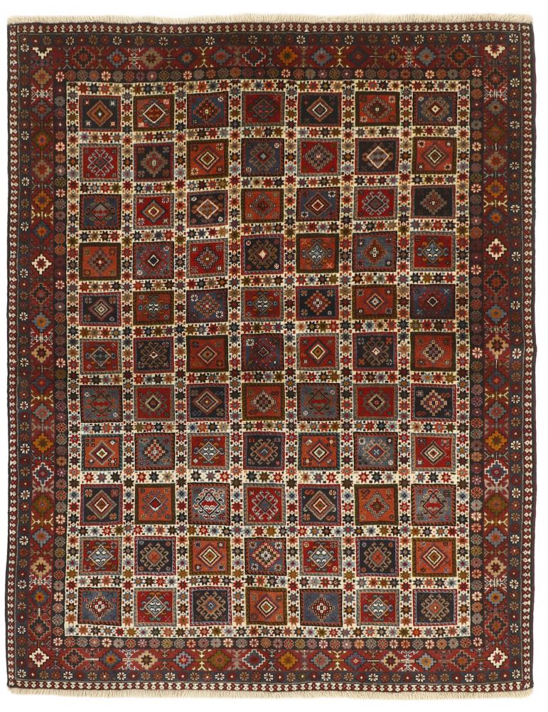 Perzisch tapijt Yalameh 6'5"x4'11" 6'5"x4'11", Perzisch tapijt Handgeknoopte