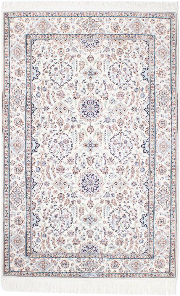 Tapis persan Naïn 6La 226x146 226x146, Tapis persan Noué à la main