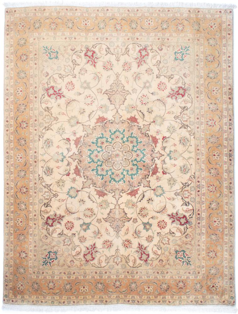 Tapis persan Tabriz 50Raj 6'8"x5'1" 6'8"x5'1", Tapis persan Noué à la main