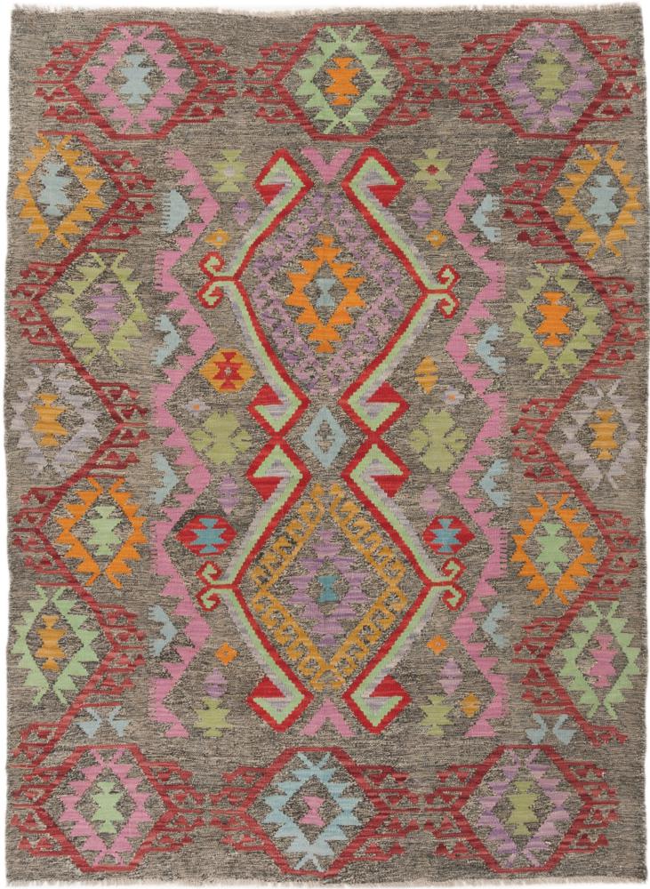 Afghan rug Kilim Afghan 6'7"x4'10" 6'7"x4'10", Persian Rug Woven by hand