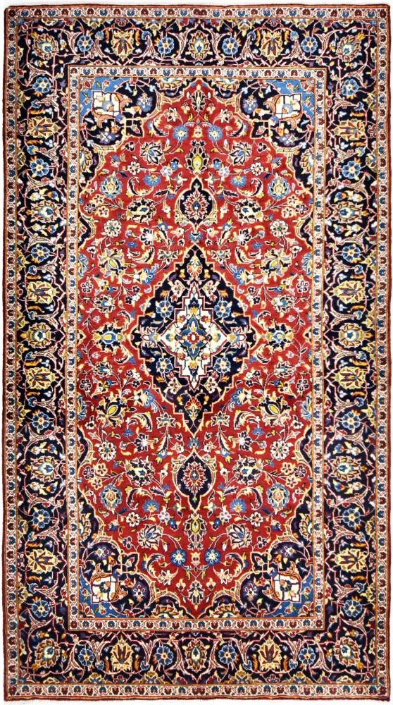 Persian Rug Keshan 9'1"x5'1" 9'1"x5'1", Persian Rug Knotted by hand