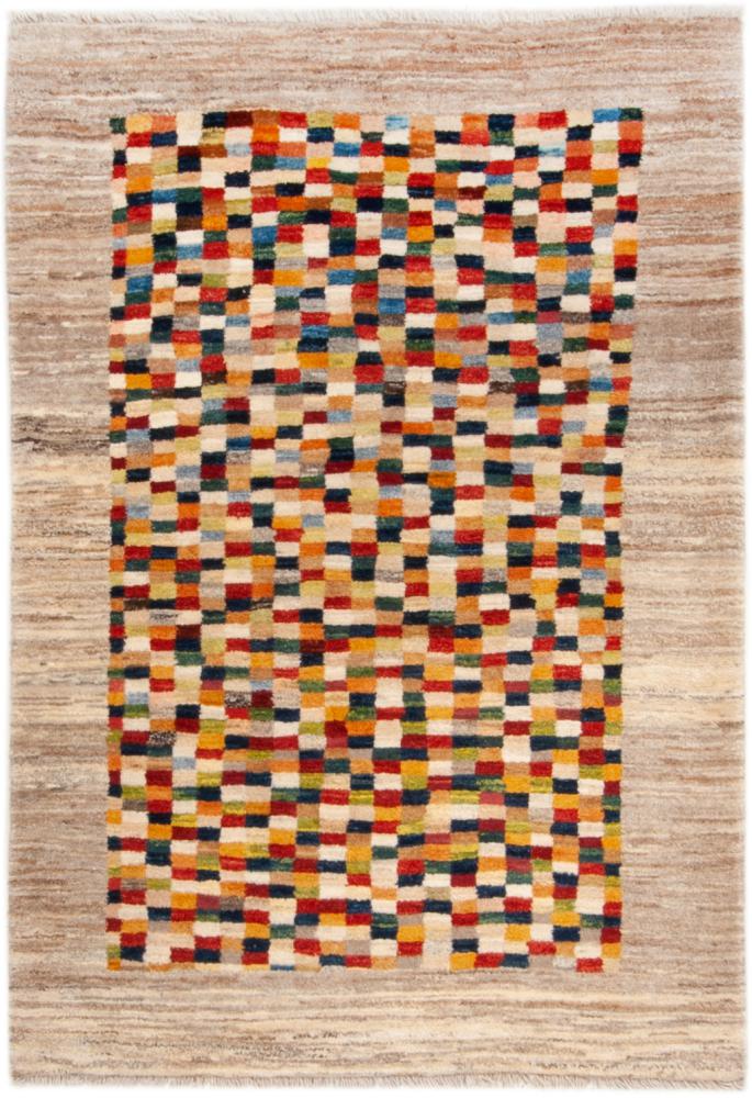  ペルシャ絨毯 ペルシャ ギャッベ ペルシャ ロリbaft 5'0"x3'5" 5'0"x3'5",  ペルシャ絨毯 手織り