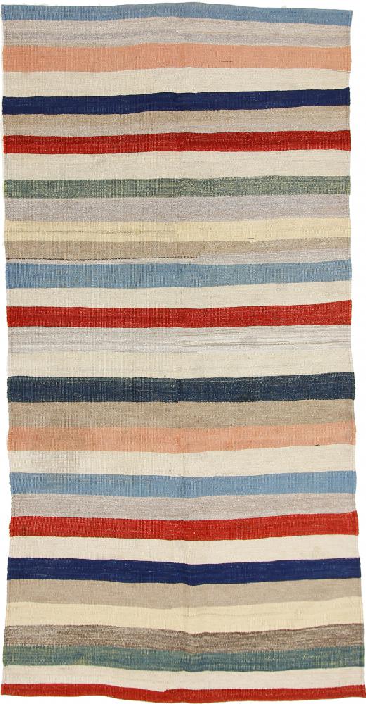 Perzisch tapijt Kilim Fars Antiek 8'9"x4'4" 8'9"x4'4", Perzisch tapijt Handgeweven