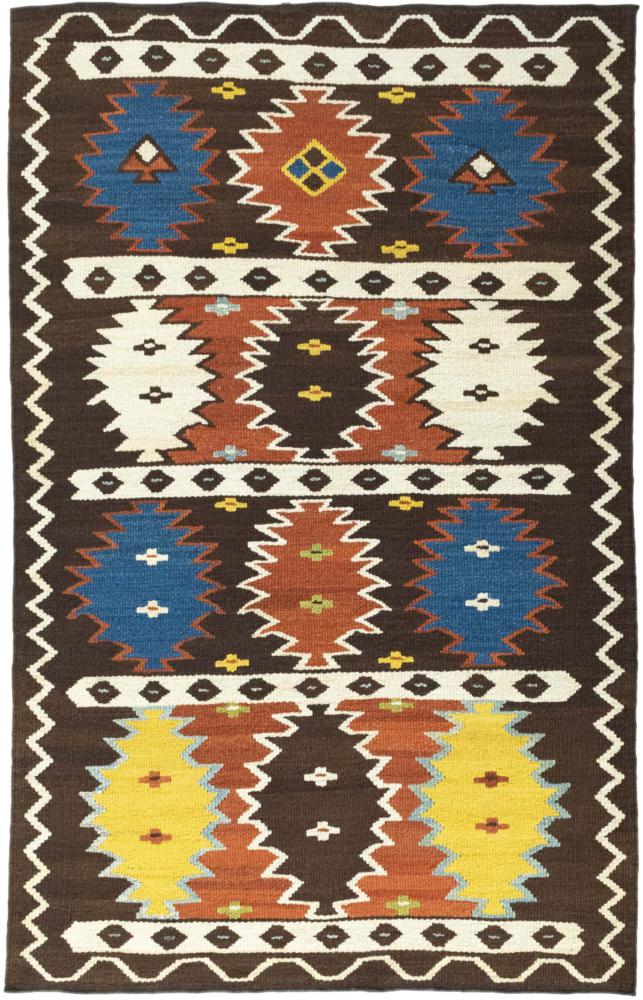 Tapete persa Kilim Fars 190x121 190x121, Tapete persa Tecido à mão