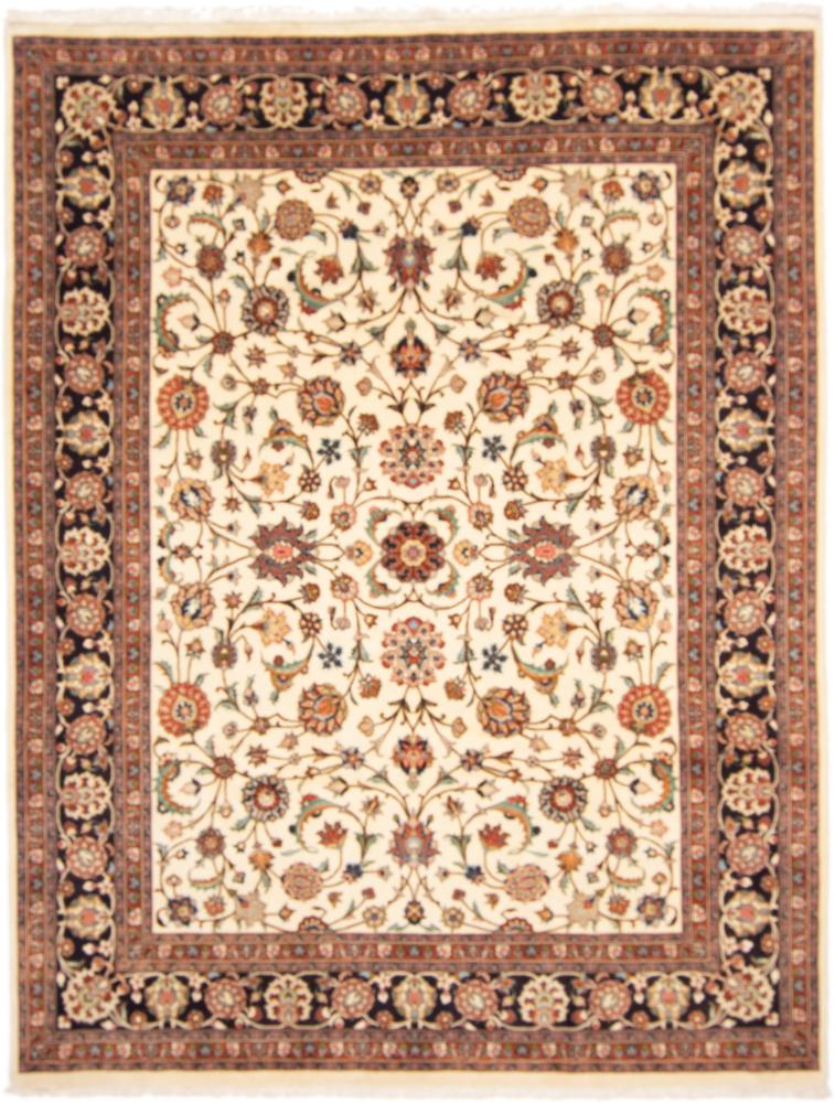 Persian Rug Kaschmar 9'3"x7'0" 9'3"x7'0", Persian Rug Knotted by hand