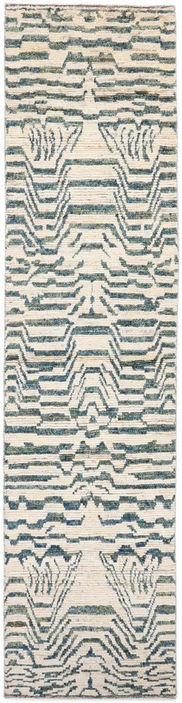 Afghan rug Berber Design 405x99 405x99, Persian Rug Knotted by hand