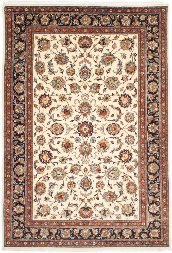 Persian Rug Kaschmar 9'8"x6'6" 9'8"x6'6", Persian Rug Knotted by hand