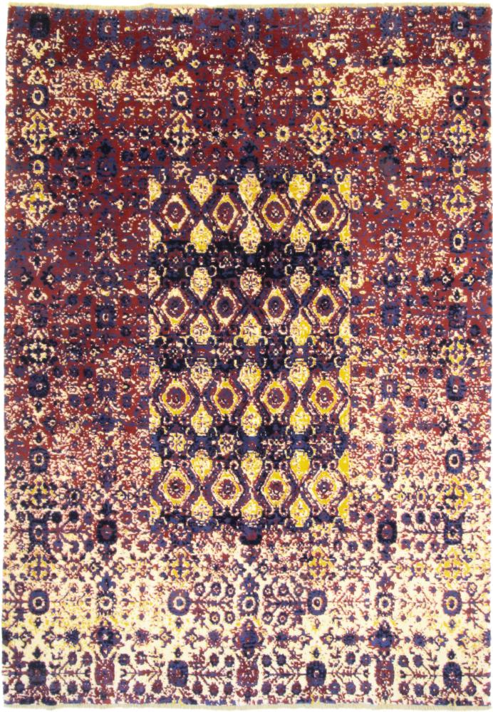 Persian Rug Sadraa 9'11"x7'2" 9'11"x7'2", Persian Rug Knotted by hand