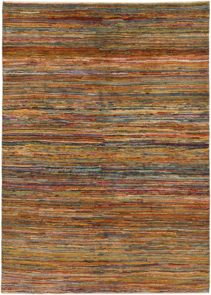 Persian Rug Persian Gabbeh Loribaft 6'9"x4'11" 6'9"x4'11", Persian Rug Knotted by hand