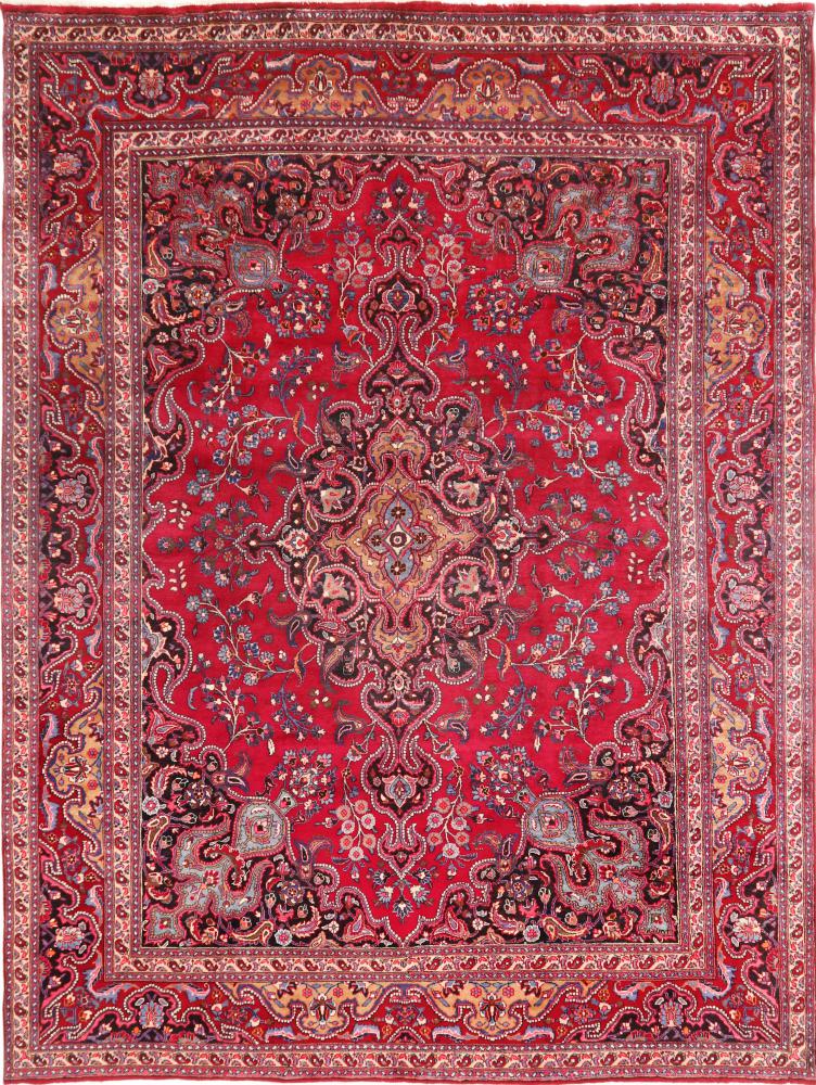  ペルシャ絨毯 Mahvelat アンティーク 11'1"x8'4" 11'1"x8'4",  ペルシャ絨毯 手織り