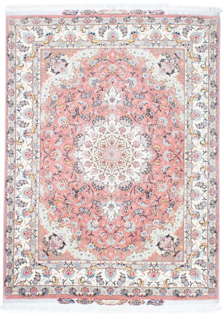 Tapis persan Tabriz 50Raj 203x153 203x153, Tapis persan Noué à la main