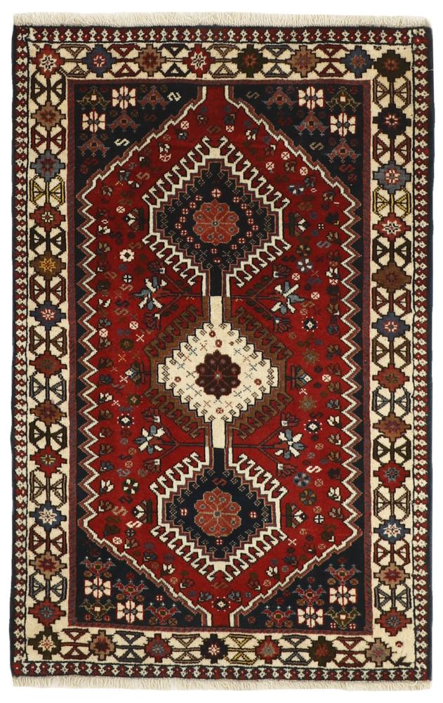  ペルシャ絨毯 ヤラメー 133x84 133x84,  ペルシャ絨毯 手織り