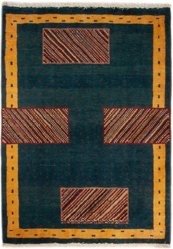 Tapis persan Persan Gabbeh Loribaft 144x103 144x103, Tapis persan Noué à la main