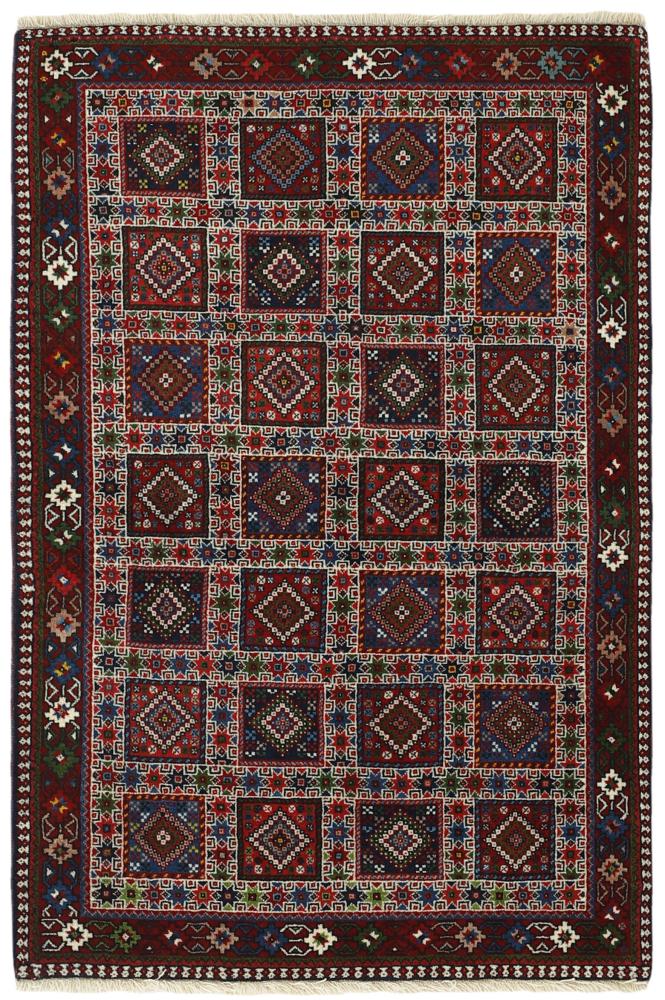 Persisk tæppe Yalameh 152x100 152x100, Persisk tæppe Knyttet i hånden