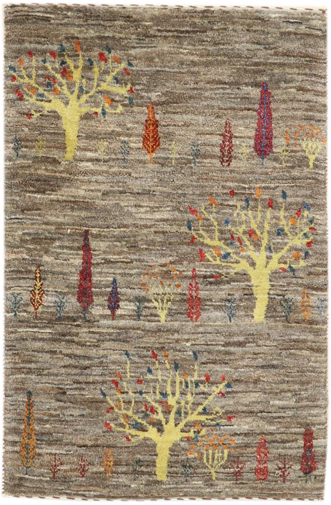 Perzisch tapijt Perzisch Gabbeh Loribaft Nature 95x65 95x65, Perzisch tapijt Handgeknoopte