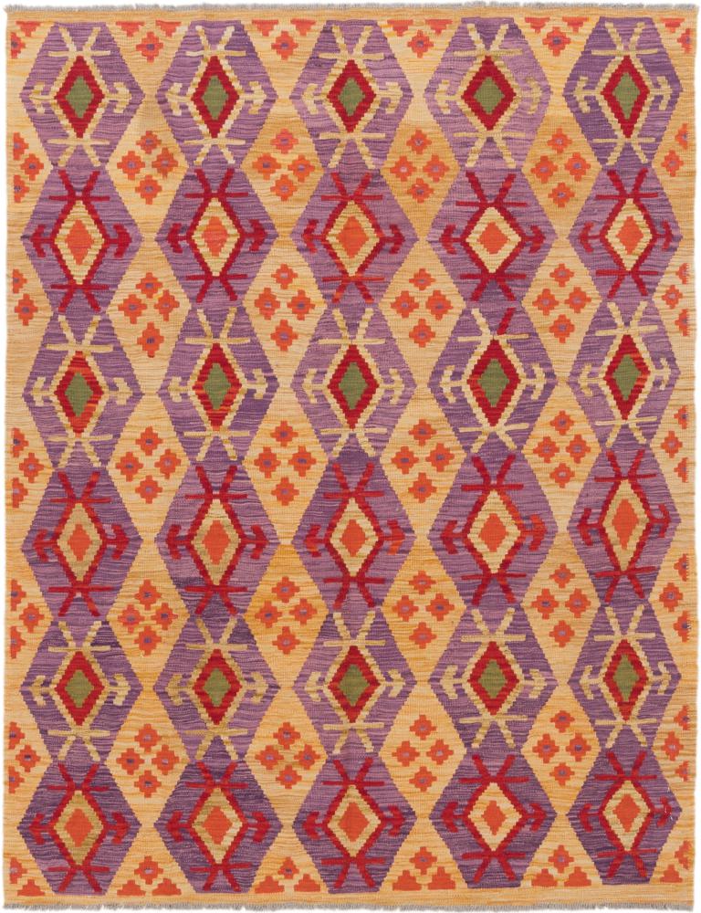 Tappeto Afgano Kilim Afghan 6'7"x5'1" 6'7"x5'1", Tappeto persiano Tessuto a mano