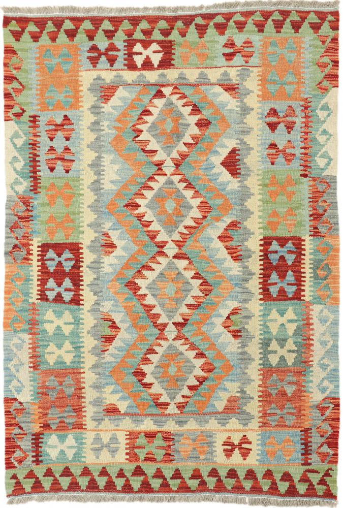 Alfombra afgana Kilim Afghan 150x105 150x105, Alfombra persa Tejido a mano