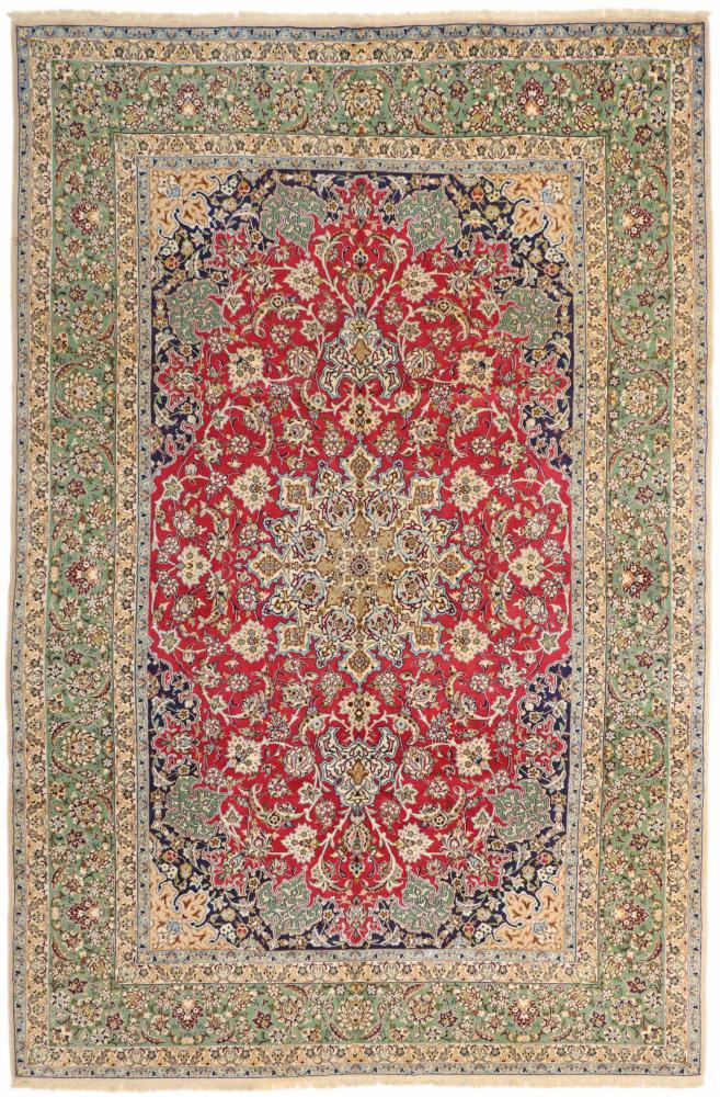 Persian Rug Isfahan Silk Warp 299x201 299x201, Persian Rug Knotted by hand