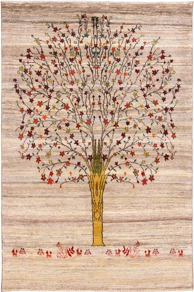 Perzisch tapijt Perzisch Gabbeh Loribaft Nature 8'1"x5'4" 8'1"x5'4", Perzisch tapijt Handgeknoopte