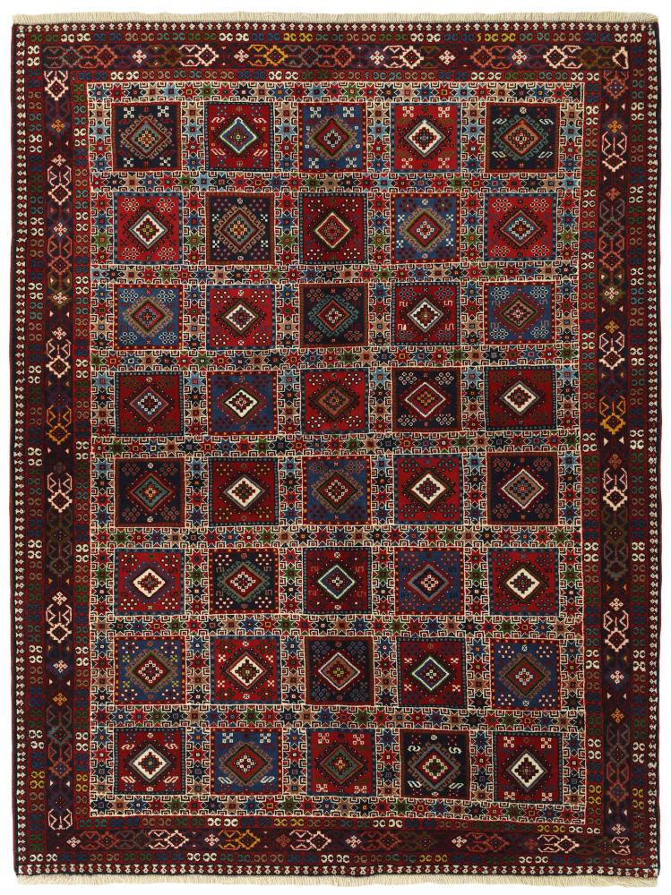 Perzisch tapijt Yalameh 6'8"x5'0" 6'8"x5'0", Perzisch tapijt Handgeknoopte