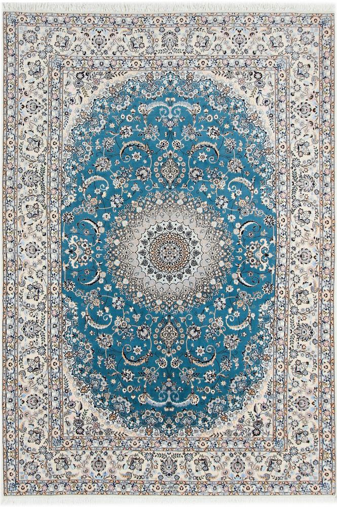 Perzisch tapijt Nain 6La 9'11"x6'10" 9'11"x6'10", Perzisch tapijt Handgeknoopte