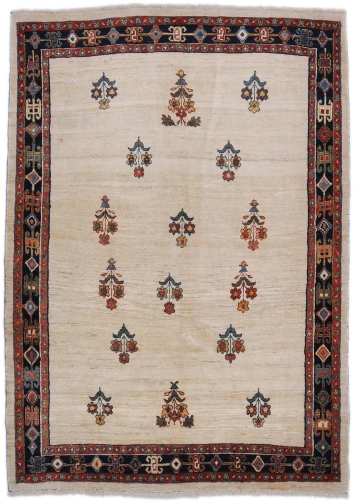 Persian Rug Persian Gabbeh Loribaft 5'10"x4'4" 5'10"x4'4", Persian Rug Knotted by hand