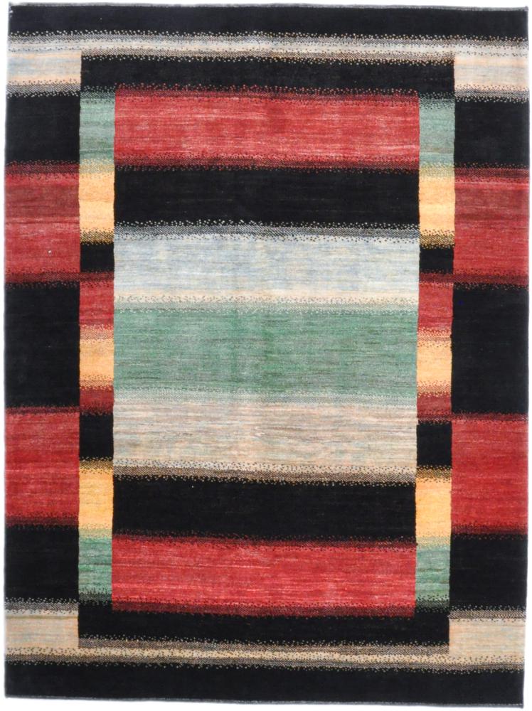 Tapis persan Persan Gabbeh Loribaft 247x184 247x184, Tapis persan Noué à la main