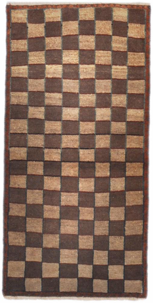 Tapis persan Persan Gabbeh Patina 151x75 151x75, Tapis persan Noué à la main