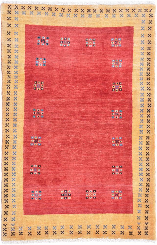  ペルシャ絨毯 ペルシャ ギャッベ ペルシャ ロリbaft 4'11"x3'5" 4'11"x3'5",  ペルシャ絨毯 手織り