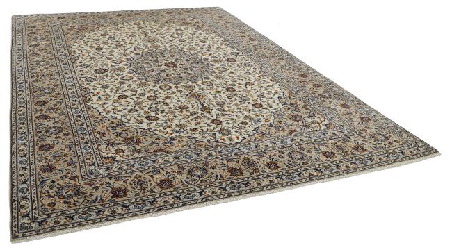 customisable oriental area rug KESHAN Sepia Skin ( moderatelye