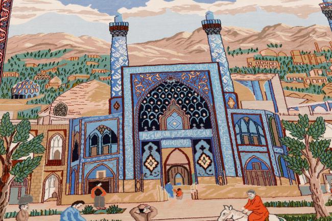 Isfahan Ordito in Seta - 14