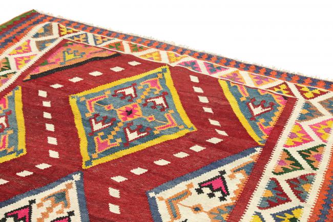 Kilim Fars Azerbaijan Antique - 3